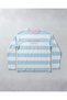 Y2K Grunge Style Striped Block Sweatshirt - 2