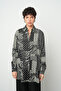 Women's Mixed Pattern Comfortable Oversize Shirt