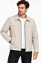 Men's Water Repellent Windproof Lined Full Zipper 4 Season Regular Fit Coat Jacket - Gray