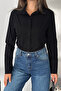 Women's Lace Detailed Waist-Fitted Poplin Shirt - 6