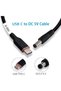كابل طاقة DSD TECH MagicConn SH-CP05A من نوع USB-C PD إلى DC (55x25)-5V - 2
