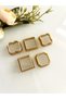 Special Design Polymer Clay and Dough Mold with Nostalgic Flower Figures - 2