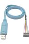 كابل تسلسلي USB إلى TTL من DSD TECH SH-U09BL مع شريحة CP2102N بطول 1.2 متر/4 قدم