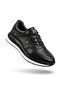 Fecir 4020 Black Genuine Leather Lightweight Comfortable Eva Sole Orthopedic Daily Men's Shoes - 3