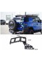 Right Climbing Ladder Compatible for FJ Cruiser 2007-2022 Tailgate Ladder Rack Ladder Rear - 6