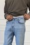 Blue Stonewashed Jean - Denim Pants - 5