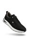 Berlanty 4014 Black Genuine Leather Lightweight Comfortable Orthopedic Daily Men's Shoes