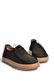 V999646461 Black Genuine Leather Suede Women's Shoes - 6