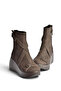 Z946052701 Brown Nubuck Wedge Sole Women's Boots - 7