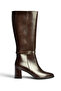 Z480053060 Brown Rustic Thick Heeled Classic Women's Boots - 2