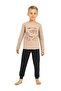 Boy's Tile Pajama Set 3689