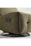 PANAN SINGLE SEATER RECLINER CHAIR (ROCKING WITH SWIEL) - GREEN - 6