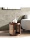 MARCUS END TABLE WOOD - BEIGE