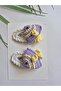 Fish Knitted Handmade Antiallergic Gift Children's Hair Accessory 2-Piece Snap Knitted Hair Accessory Buckle - 4