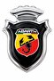 2 Pcs Elite Arma Vehicle Sticker Mirror Plexi 5,5X4 cm |   Abarth