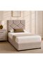KYROS SINGLE BED 100X200 CM - BEIGE