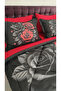 Karagül 5D Digital Printed Cotton Sleeping Set with Double Elastic Sheets, 6 Pieces - 5