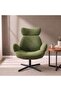 BREDON ACCENT CHAIR FABRIC WITH SWIVEL - GREEN - 2