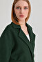 Green Cashmere Coat - 5