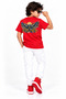 Ukraine Brave Spirit Trident & Eagle Graphic Kids T-Shirt - 2