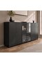 HALPERT OFFICE CABINET MEDIUM - BLACK