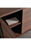 SCHRUTE OFFICE CABINET MEDIUM - DARK BROWN & DARK GREY - 5