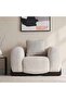 ELYA NEW SINGLE SEATER SOFA - BEIGE - 2