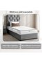 AETHER SINGLE BED 100X200 CM - GREY - 6
