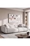 FULHAM 4 SEATER SOFA - BEIGE