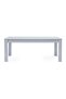 STARLOCK 6 SEATER DINING TABLE - WHITE - 2