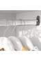 FLEXO 2 DOOR SLIDING WARDROBE WITH MIRROR - WHITE - 6
