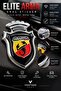 2 Pcs Elite Arma Vehicle Sticker Mirror Plexi 5,5X4 cm |   Abarth - 2