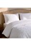 Montclair Seersucker Embroidered 3 Piece Super King Comforter Set 250x260cm - White