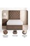 THALASSA SINGLE BED 90X200 CM - BROWN - 7
