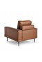 BARSLOK SINGLE SEATER SOFA - BROWN - 6