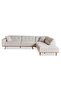 HUBERTON CORNER SOFA SET - GREY - 7