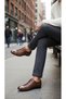 Size 45 Lace-Up Genuine Leather Casual Men's Shoes