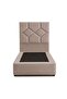 KYROS SINGLE BED 100X200 CM - BEIGE - 5