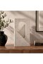 Grove Polyresin Trabeate Decor Accent 36x15x62cm - White