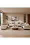 VANDALA NEW 3 SEATER SOFA - BEIGE - 6