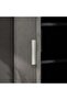 DEACONS SHOE RACK 44 PAIRS WITH 3 DOOR - BLACK & GREY - 4