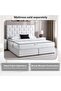 AETHER KING BED 180X200 CM - WHITE - 6