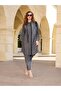 Grey Chambray Two-Piece Tunic and Trouser Set - 3
