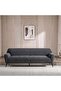 BREEZEA OFFICE SOFA SET 3+1+1 - GREY - 3