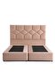 KYROS SUPER KING BED 200X200 CM - GOLD - 5