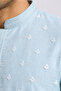 Mens Long Kurta Pyjama Set - 4
