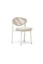 PARASIO OUTDOOR DINING CHAIR- CREAM - 5