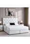 AETHER KING BED 180X200 CM - WHITE