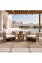 WADI OUTDOOR BALCONY SET 2+1 - BEIGE