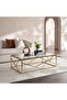 ANDERSON COFFEE TABLE LARGE - GOLD - 4
